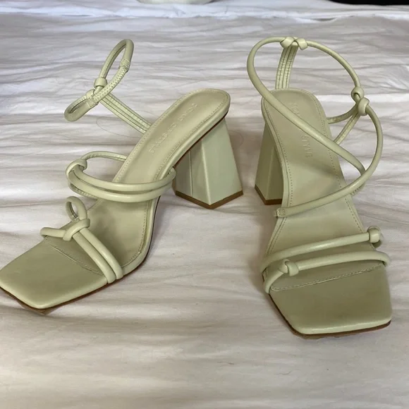 Song of Style Shoes Song Of Style Noelle Heel In Ivory Size 95